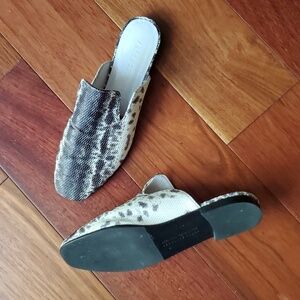 Freda Salvador Snakeskin leather flats